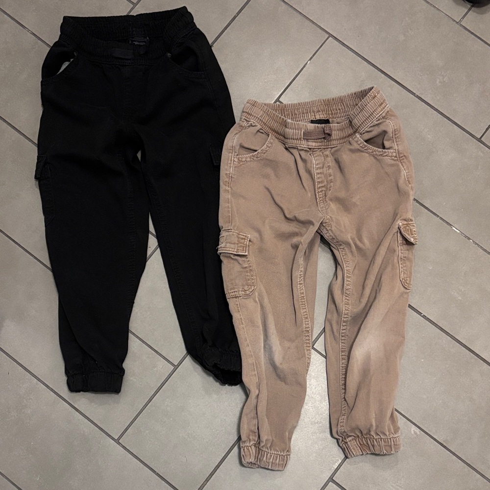 2 Pairs - Little Bipsy 5-6 Cargo Joggers